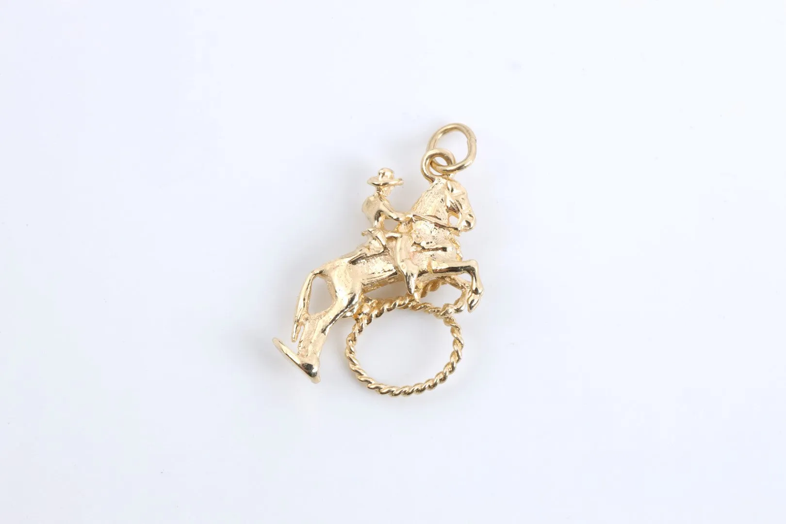 14k Yellow Gold Cowboy Pedant (2.55g.)