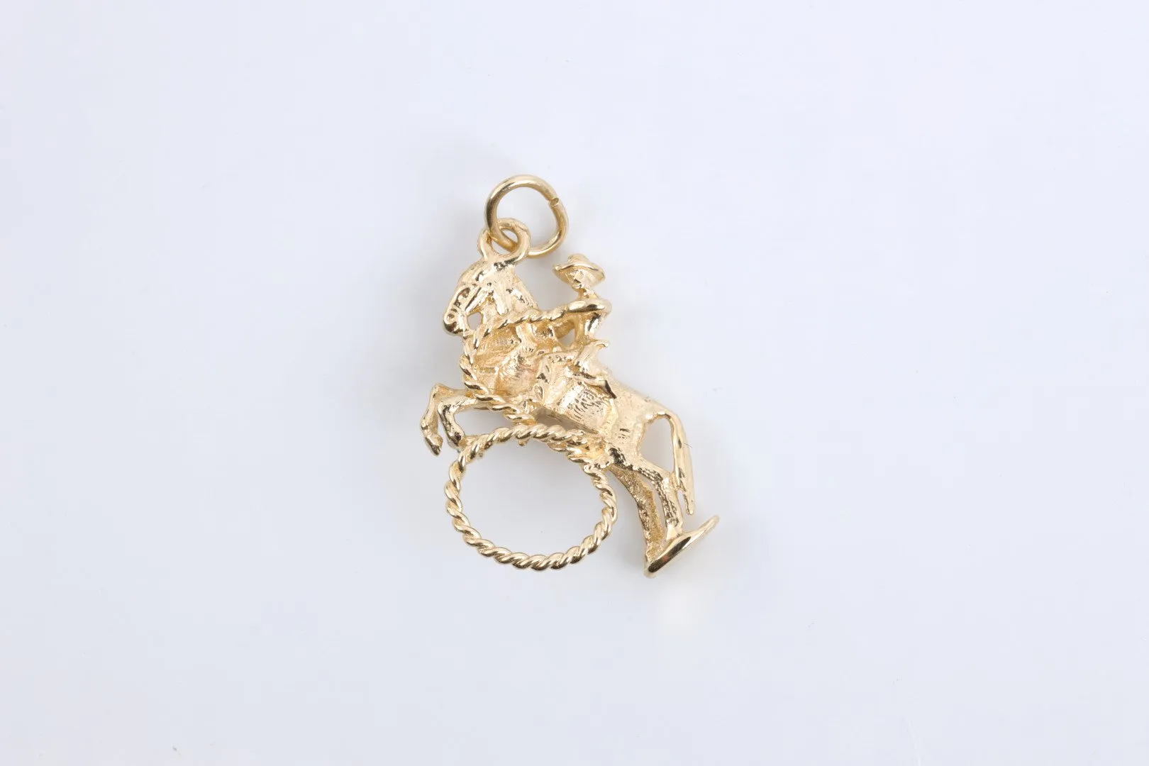 14k Yellow Gold Cowboy Pedant (2.55g.)