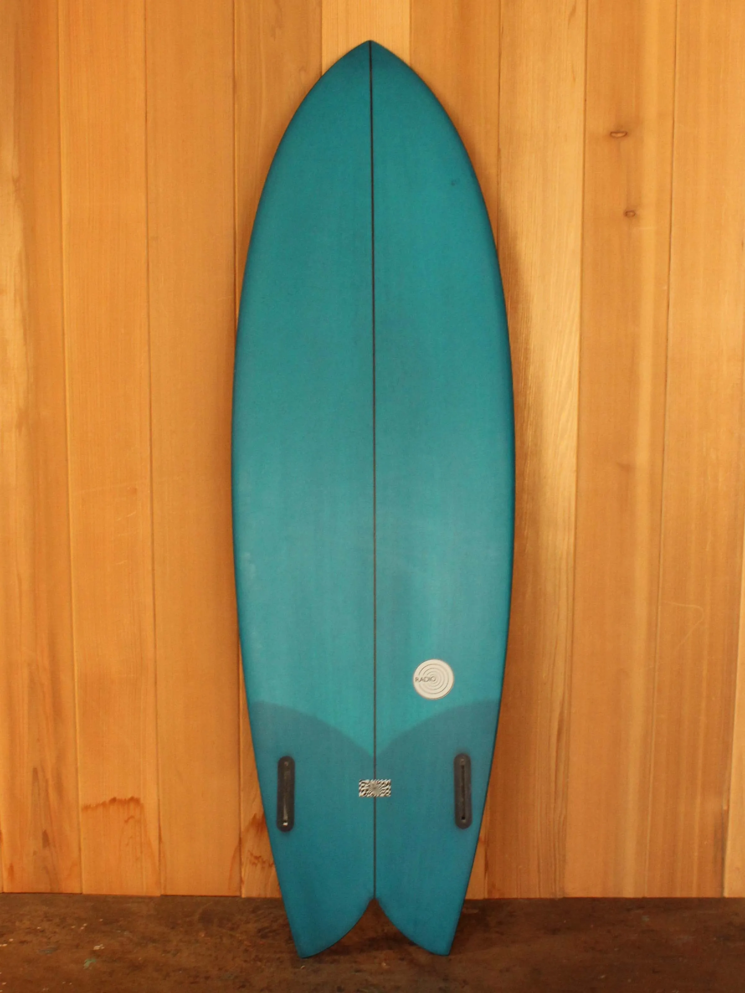 5'10 Radio Classic Fish - Electric Blue