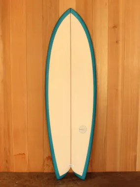 5'10 Radio Classic Fish - Electric Blue