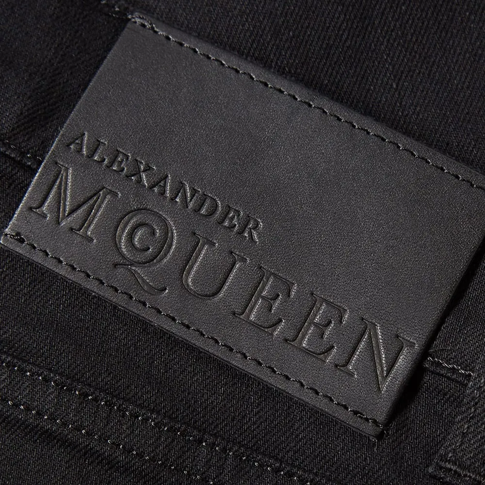 Alexander McQueen Slim Stretch JeanBlack