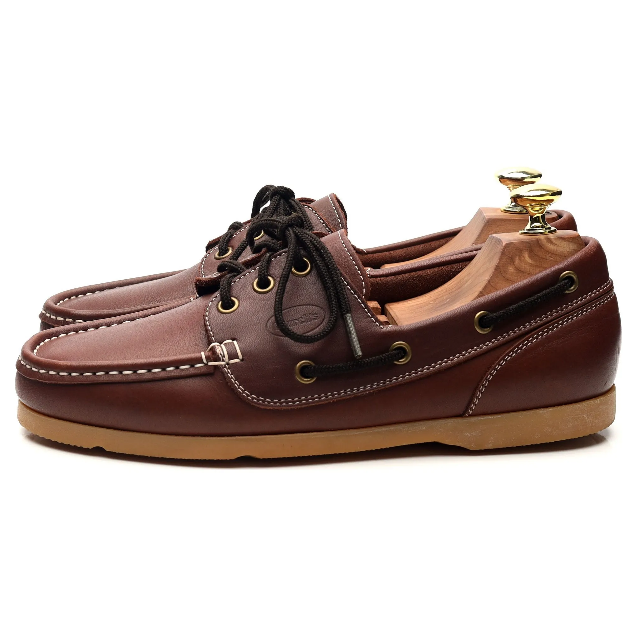 'Antigua' Brown Leather Derby UK 7