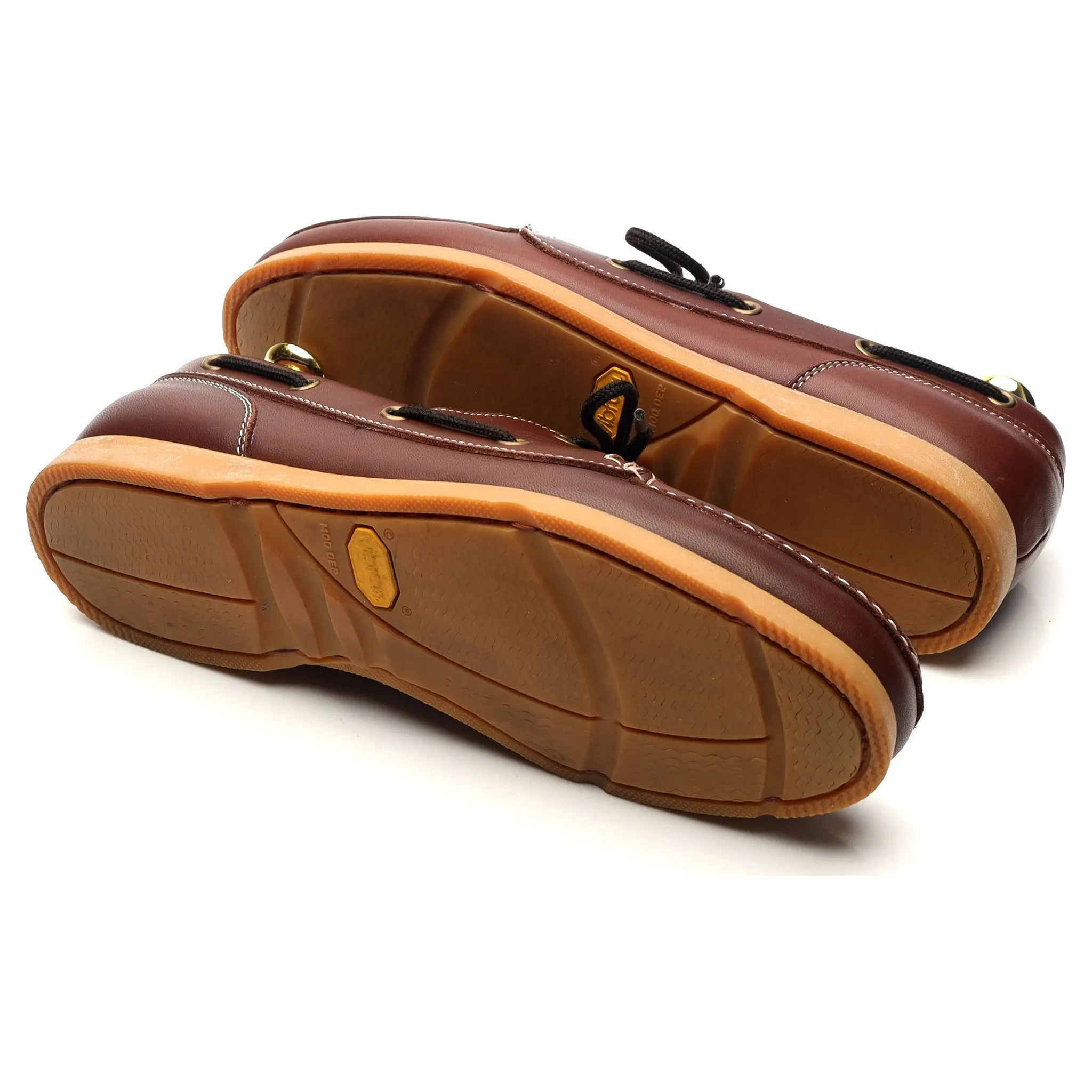 'Antigua' Brown Leather Derby UK 7