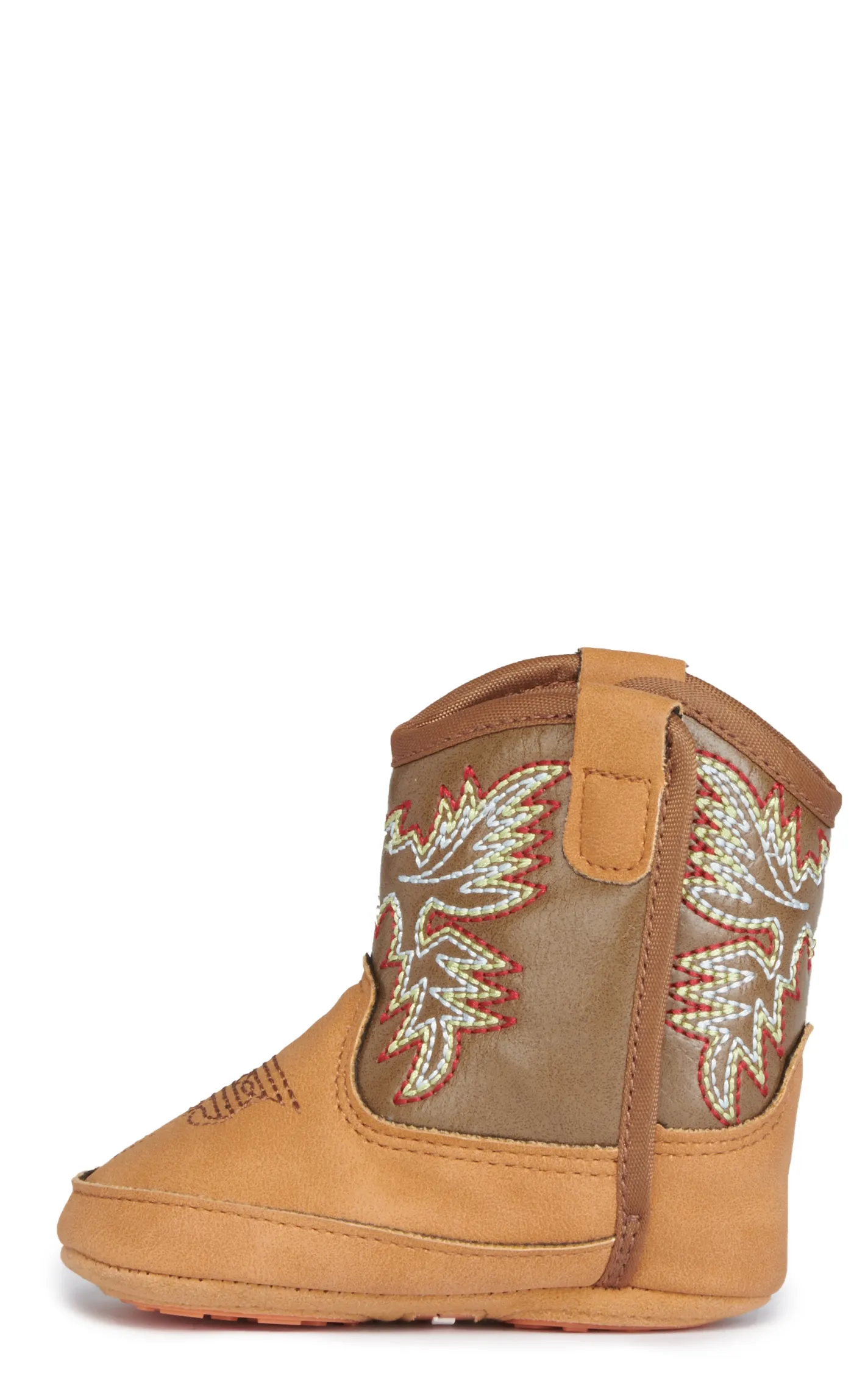 Ariat Infants Lil' Stompers Durango Tan and Chocolate Brown Western Bootie