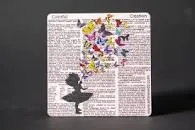 ARTNWORDZ Coasters, Sets of 4