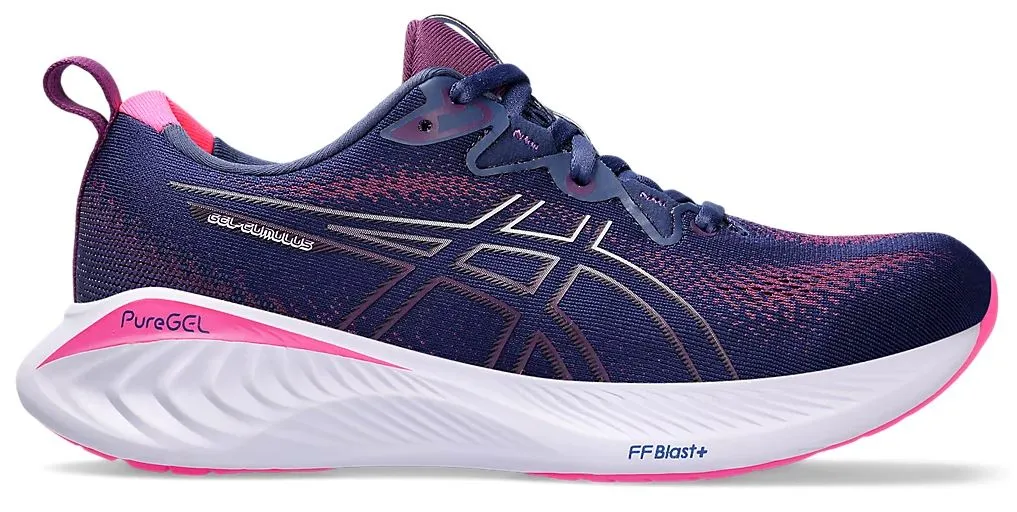 Asics Gel Cumulus 25 (D Width) - Deep Ocean/Lilac Hint (Womens)