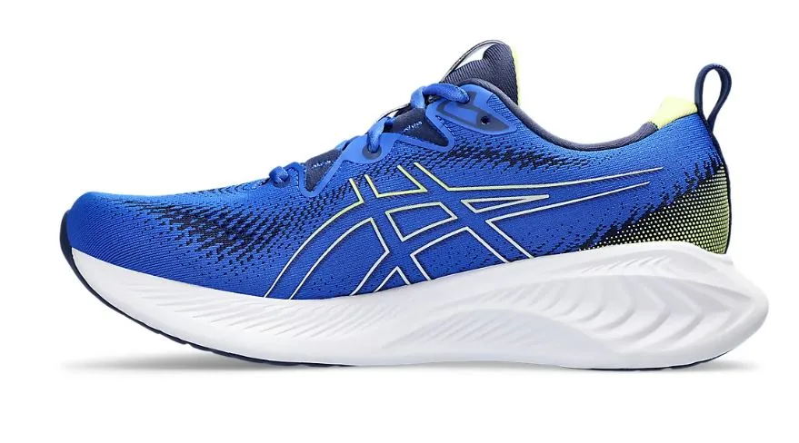 Asics Gel Cumulus 25 (D Width) - Illusion Blue/Glow Yellow (Mens)