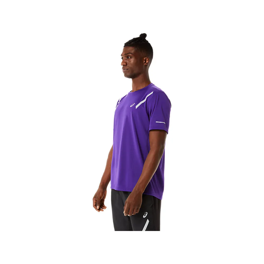 ASICS Men's Lite-Show Short Sleeve Top (Grape Jam)