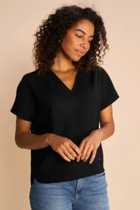 Auri Leia Blouse | Black | Bluse fra Mos Mosh