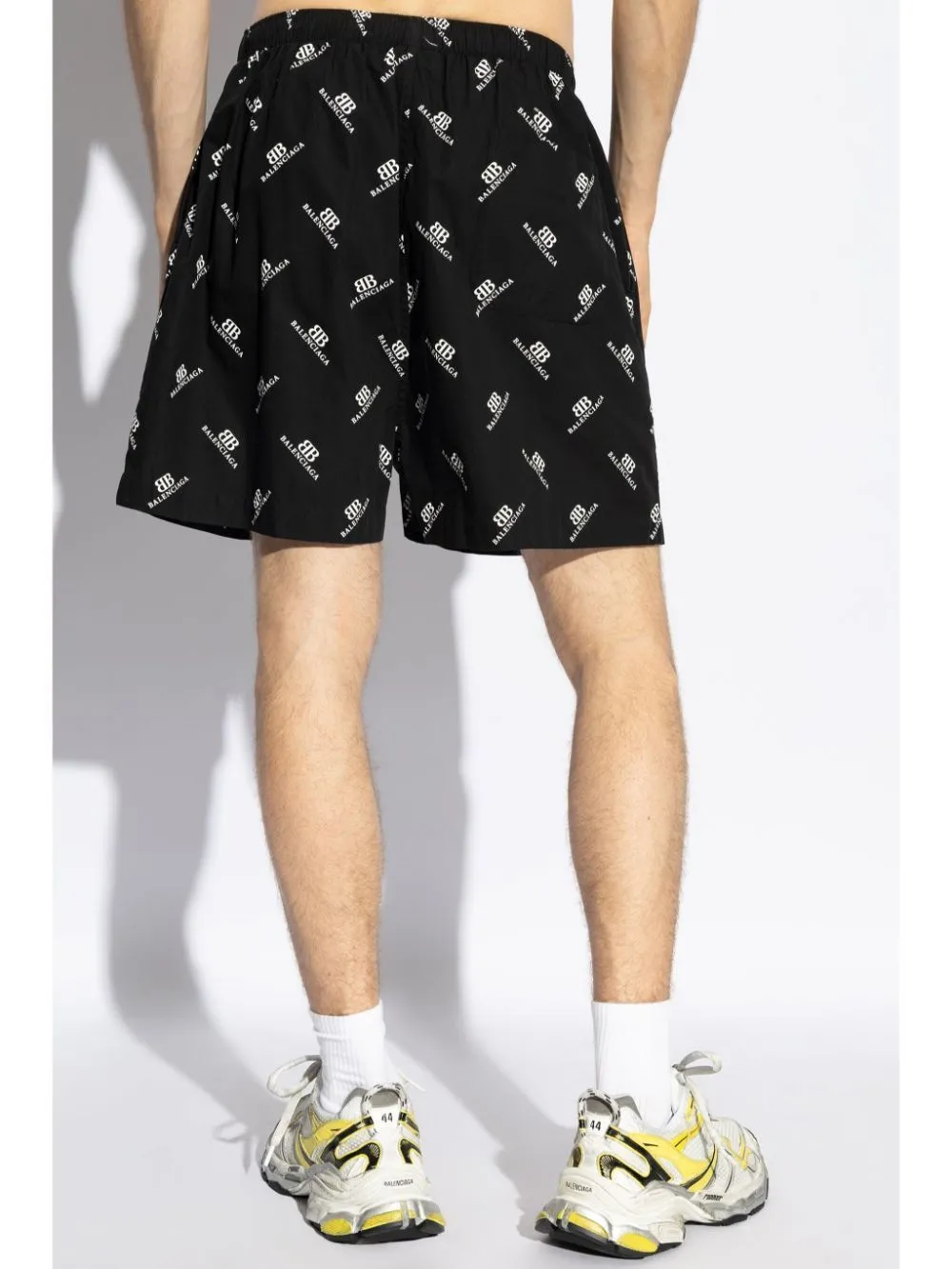 BALENCIAGA Luxury Cotton Lounge Shorts