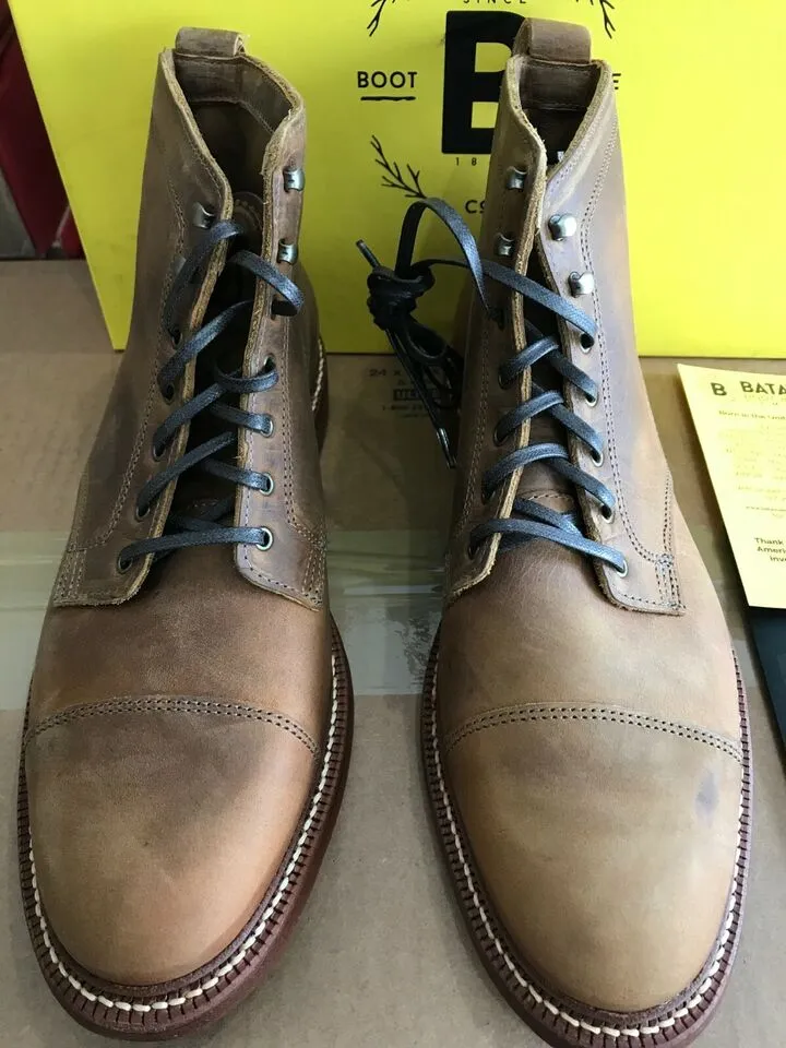 BATAVIA CO. UPTON 6 Lace Boot (Horween Lthr, Goodyear Welt, Lthr Lining, USA)