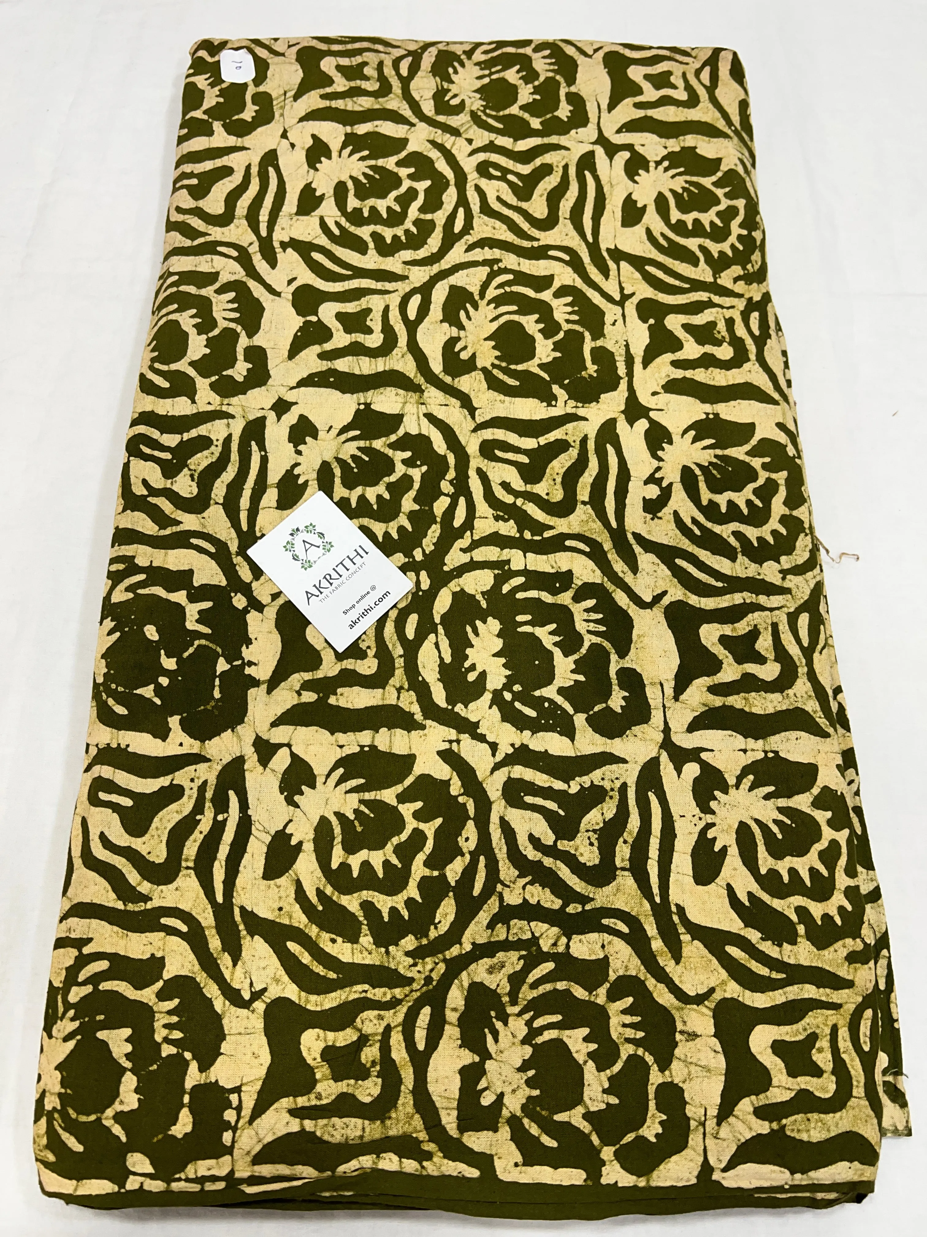 Batik Printed pure cotton fabric