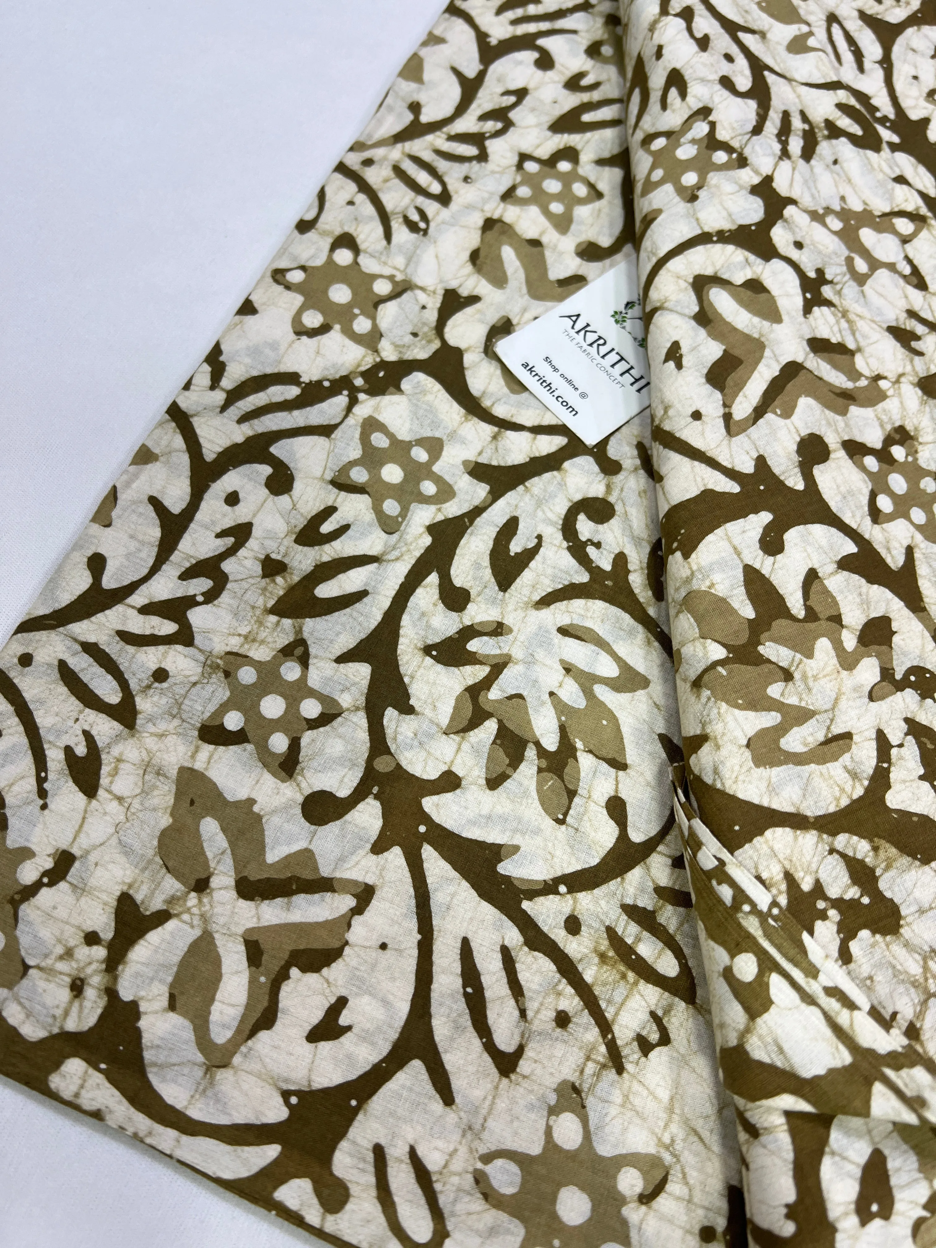 Batik pure cotton fabric