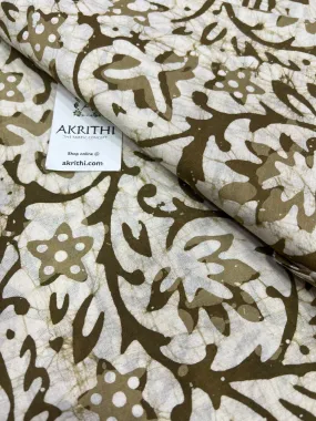 Batik pure cotton fabric