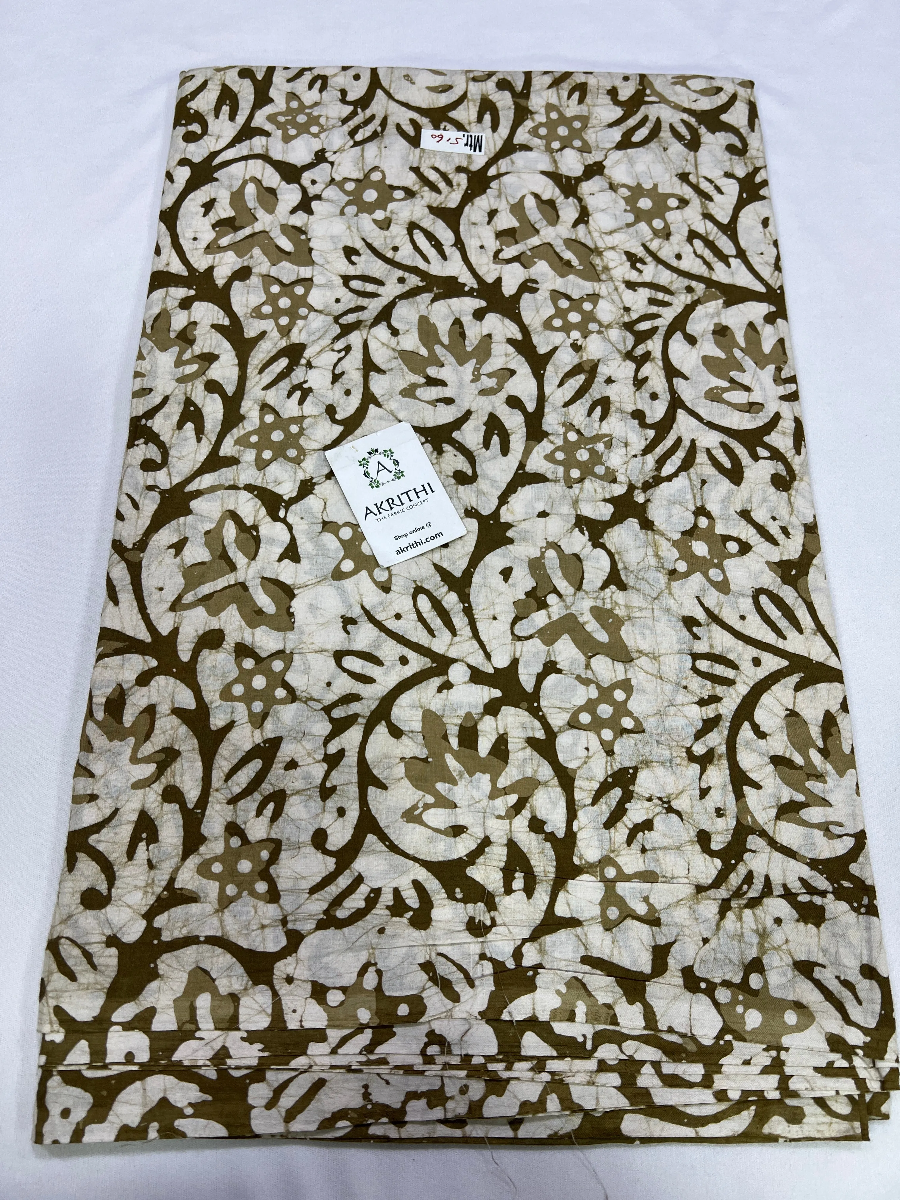 Batik pure cotton fabric