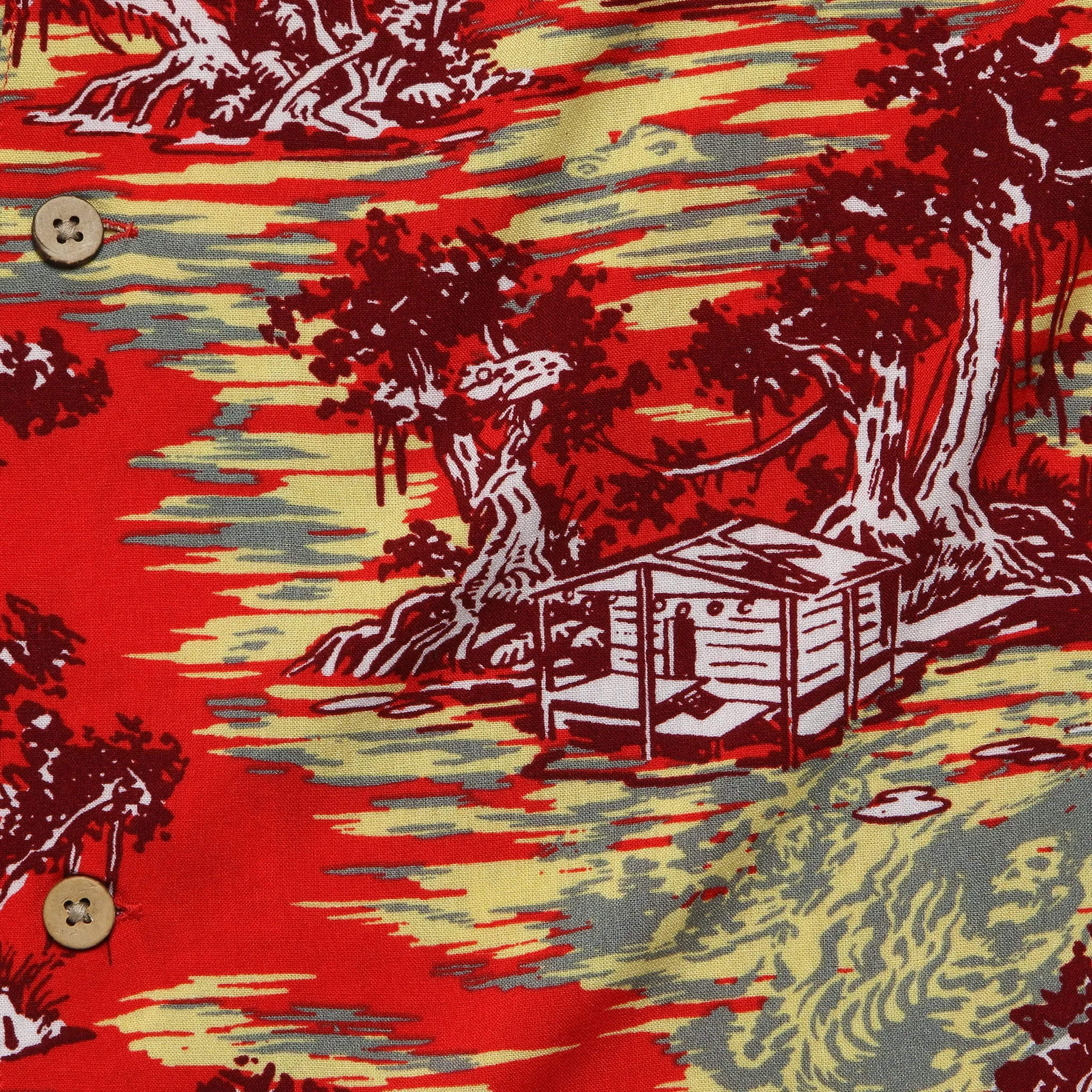 Bayou Shirt - Red Sunset