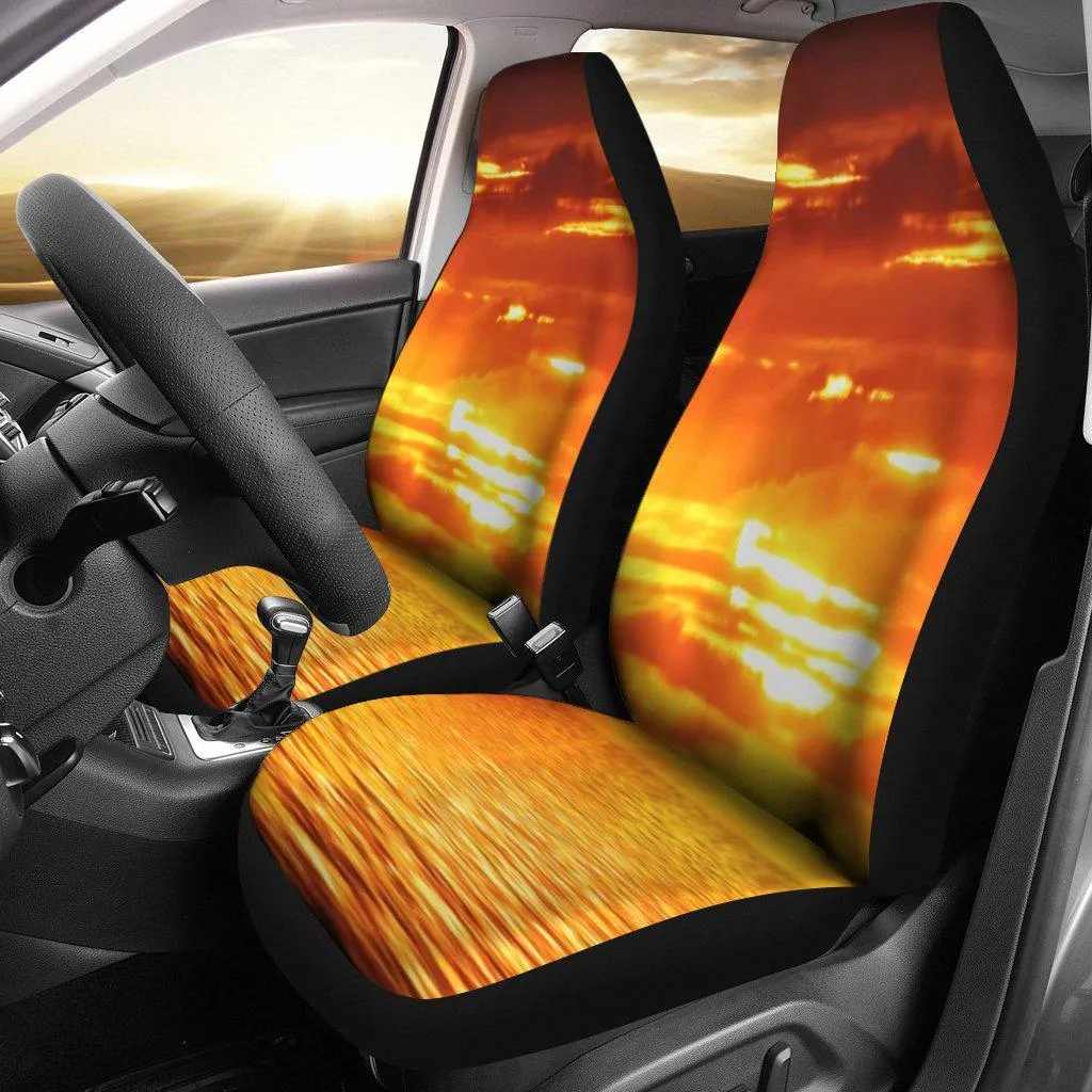 Beach Sunset Design 2 Seat Covers