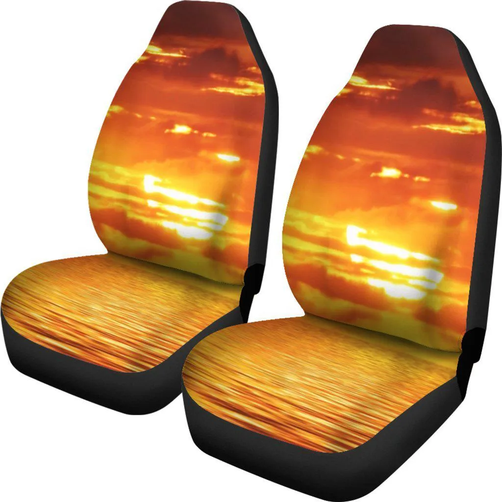 Beach Sunset Design 2 Seat Covers