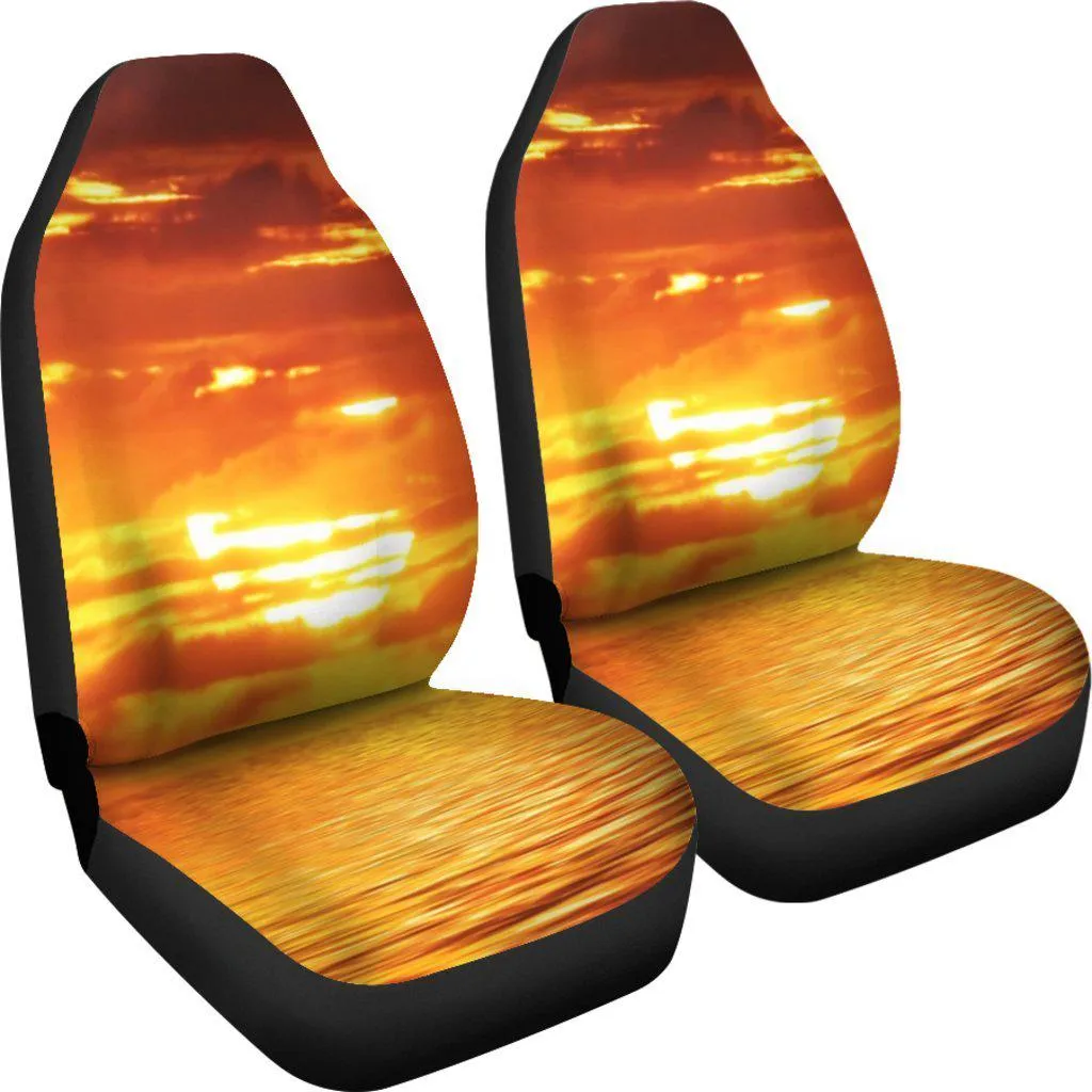 Beach Sunset Design 2 Seat Covers