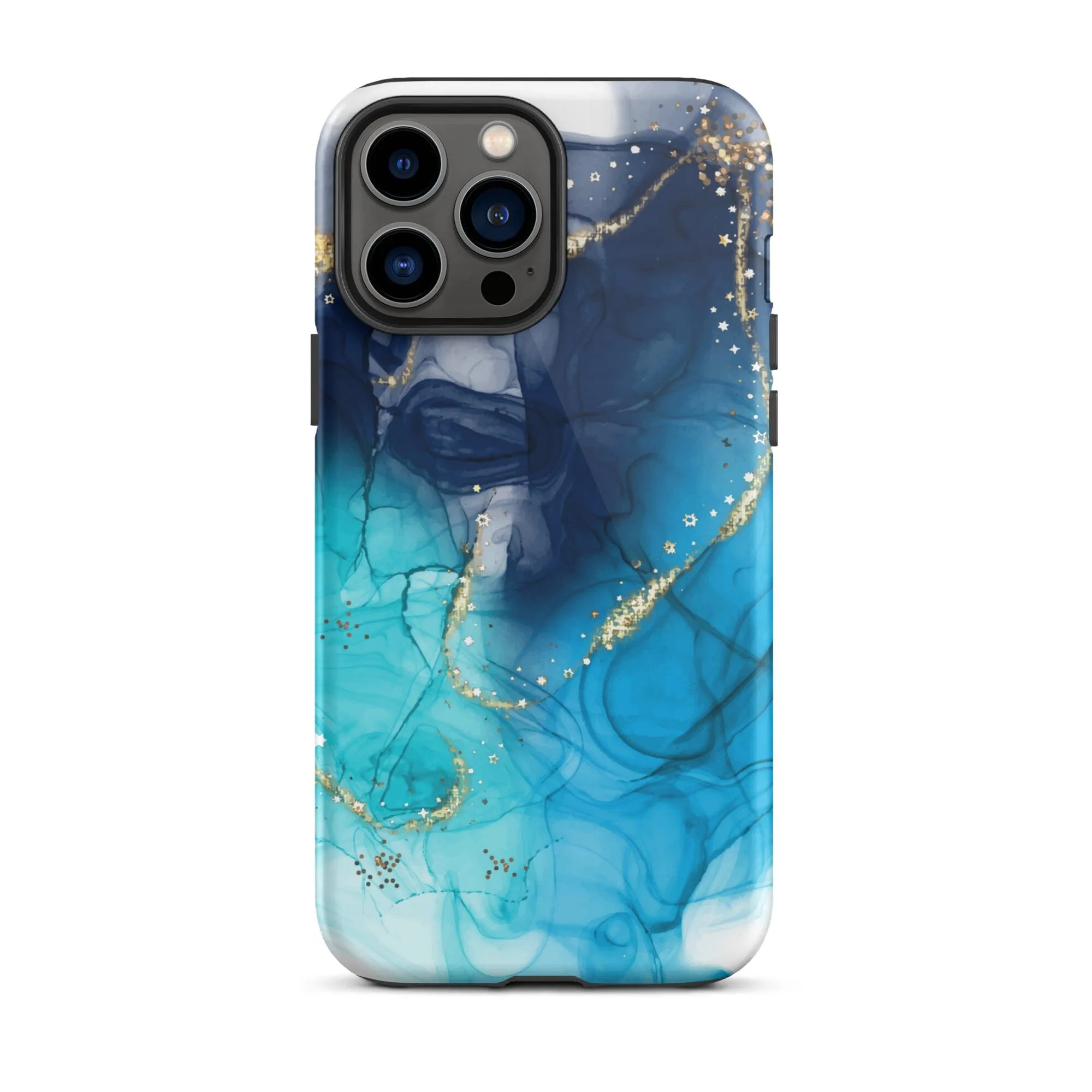 Blue Mix Marble iPhone Case - KBB Exclusive