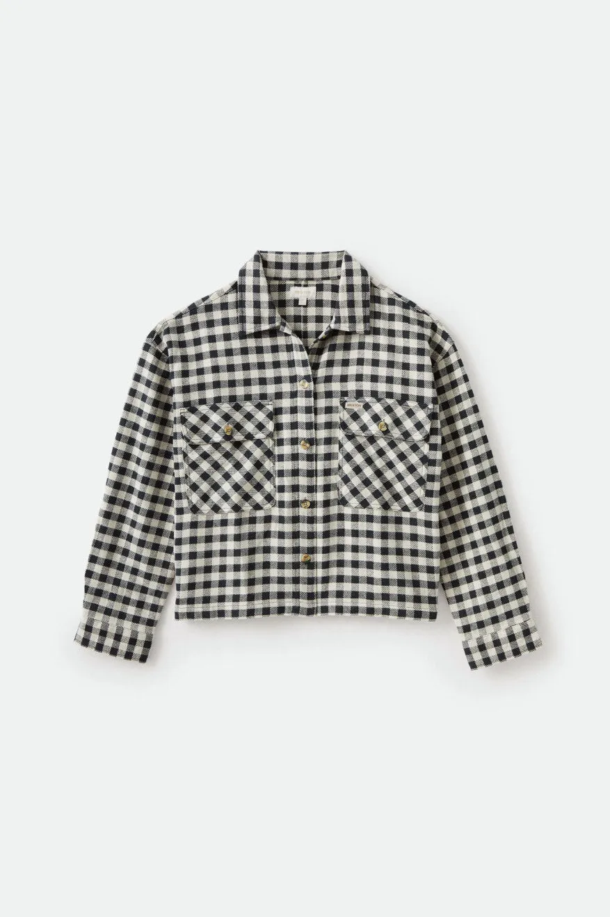 Bowery Women's Lightweight L/S Flannel - Beige