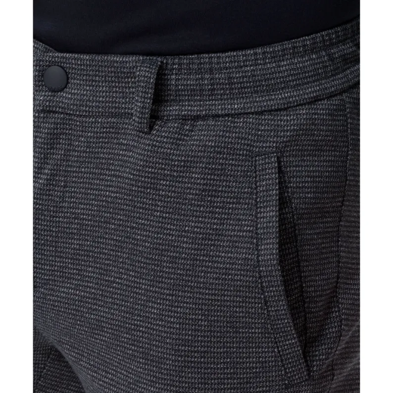 Brax Winter Trousers In Stretch Jersey Knit 85-5304 Lounge Flex - Midnight Blue