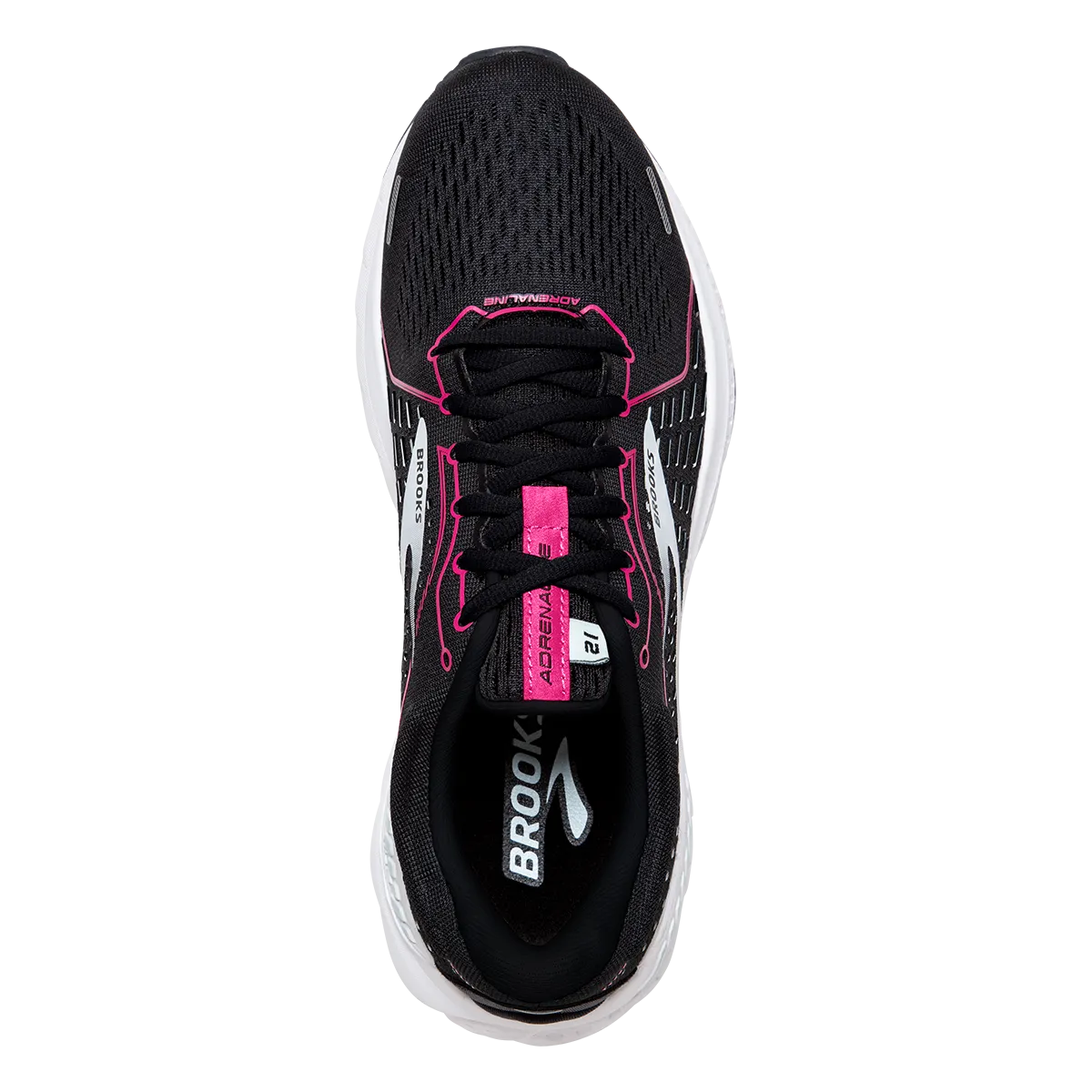 Brooks Adrenaline GTS 21 Black - Raspberry Sorbet - Ebony