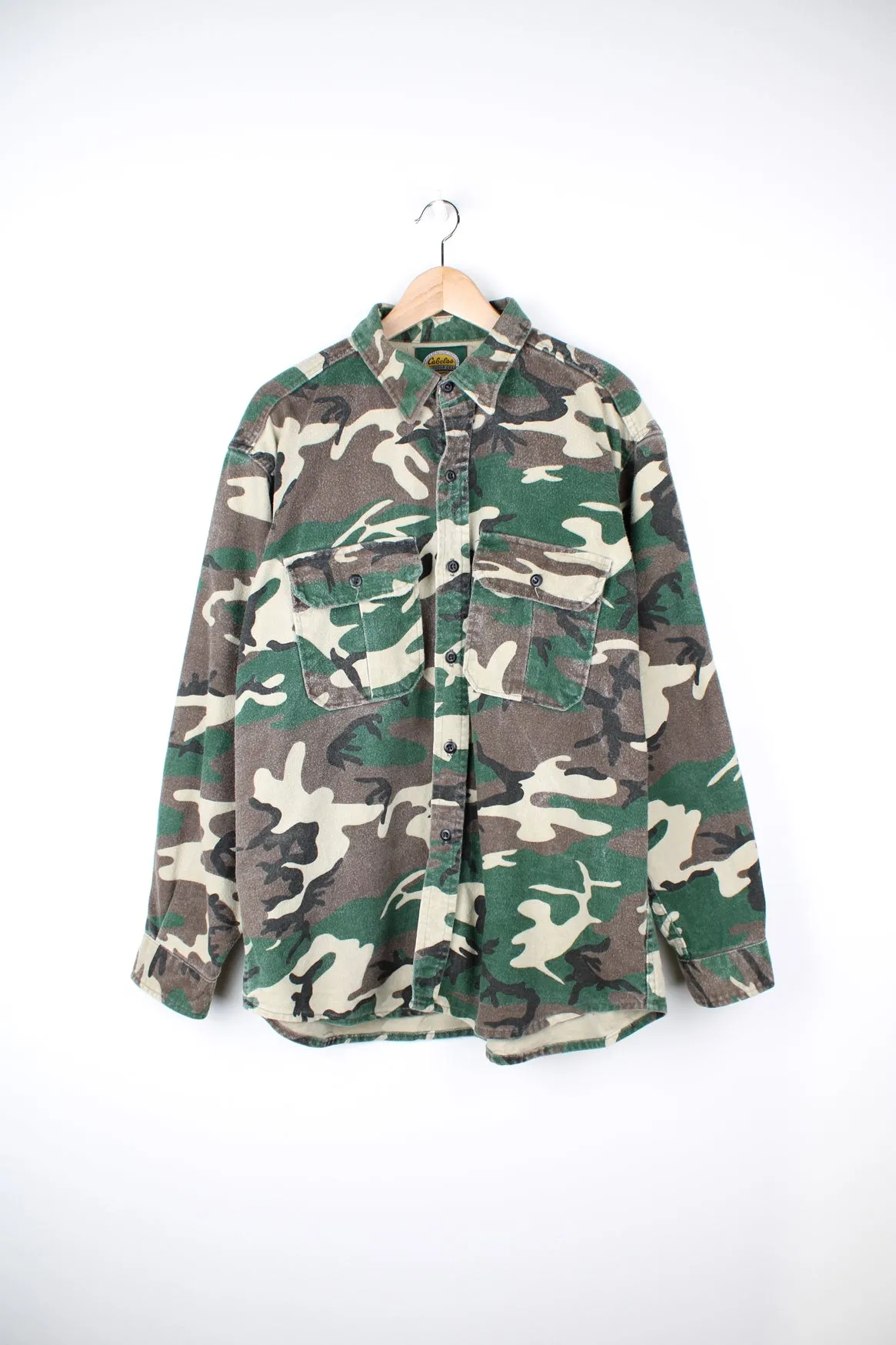 Camouflage Flannel Shirt