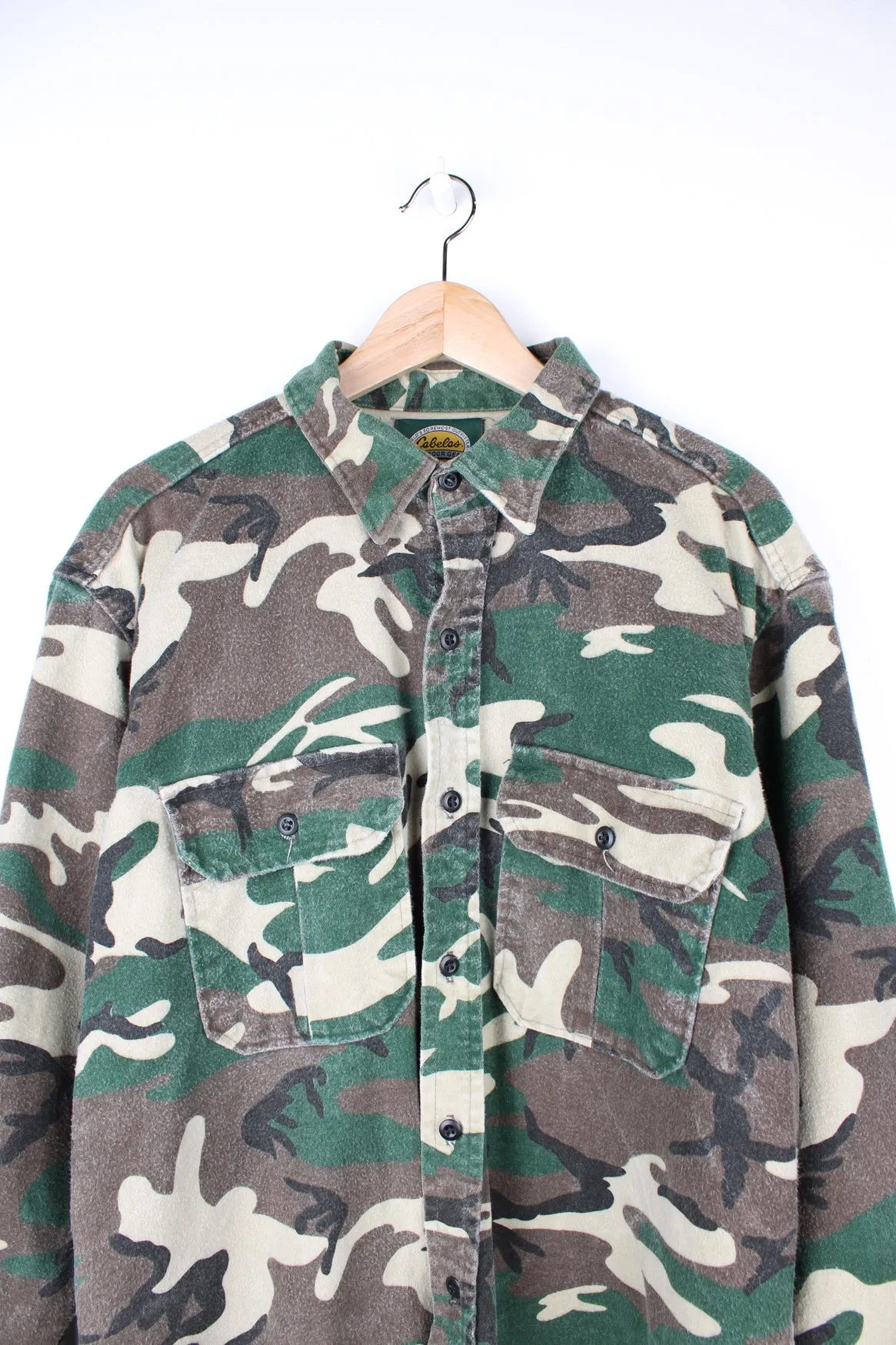 Camouflage Flannel Shirt