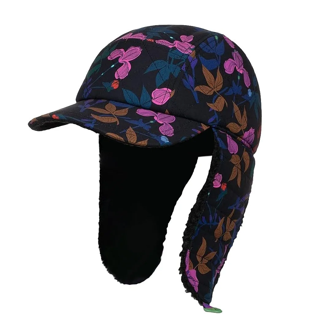 cap Roxy Roxy X Rowley Trapper - KVJ6/True Black Darkreds Floral - women´s