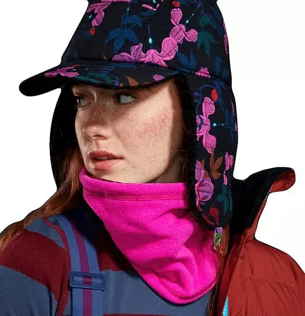 cap Roxy Roxy X Rowley Trapper - KVJ6/True Black Darkreds Floral - women´s