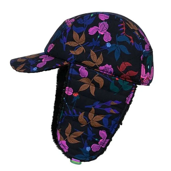 cap Roxy Roxy X Rowley Trapper - KVJ6/True Black Darkreds Floral - women´s