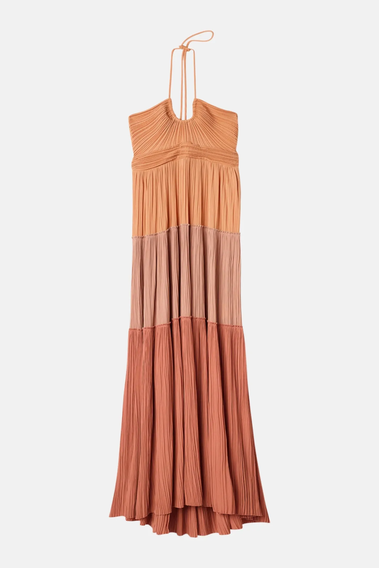 Cecilia Dress Mandarin/Brique/Sorbet