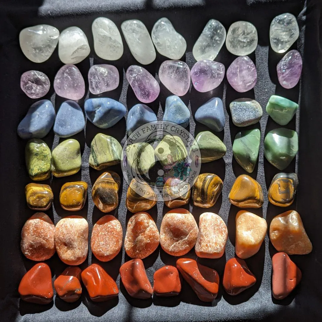 Chakra Sets ~ Tumbled and Polished Chakra Stones