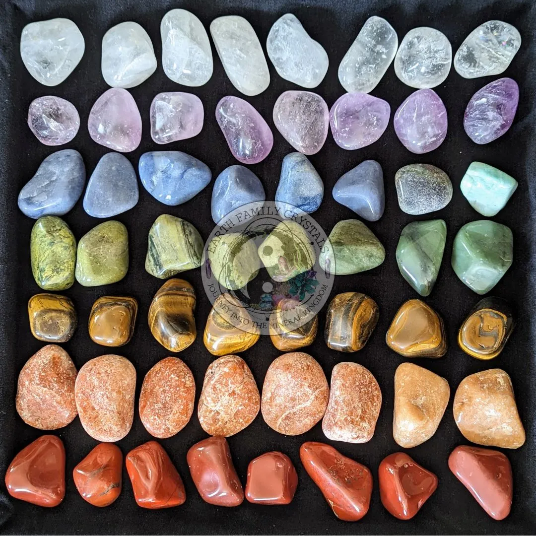 Chakra Sets ~ Tumbled and Polished Chakra Stones