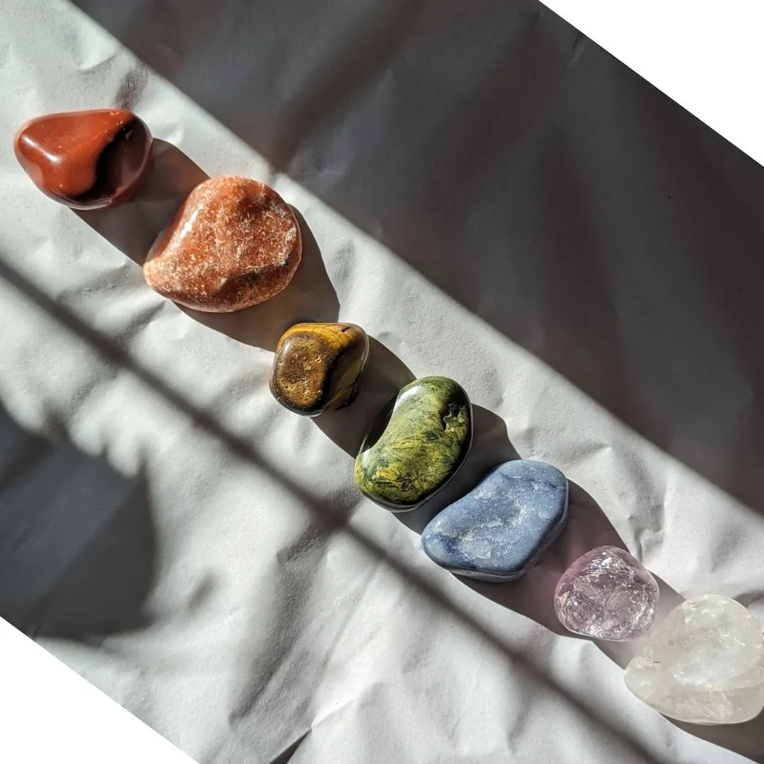 Chakra Sets ~ Tumbled and Polished Chakra Stones