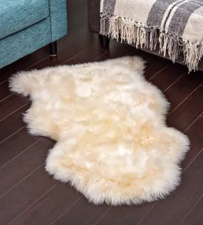 Champagne Sheepskin (2x3.5ft)