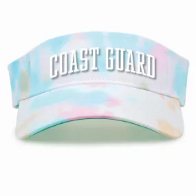 Coast Guard Sorbet Tie-Dye Visor