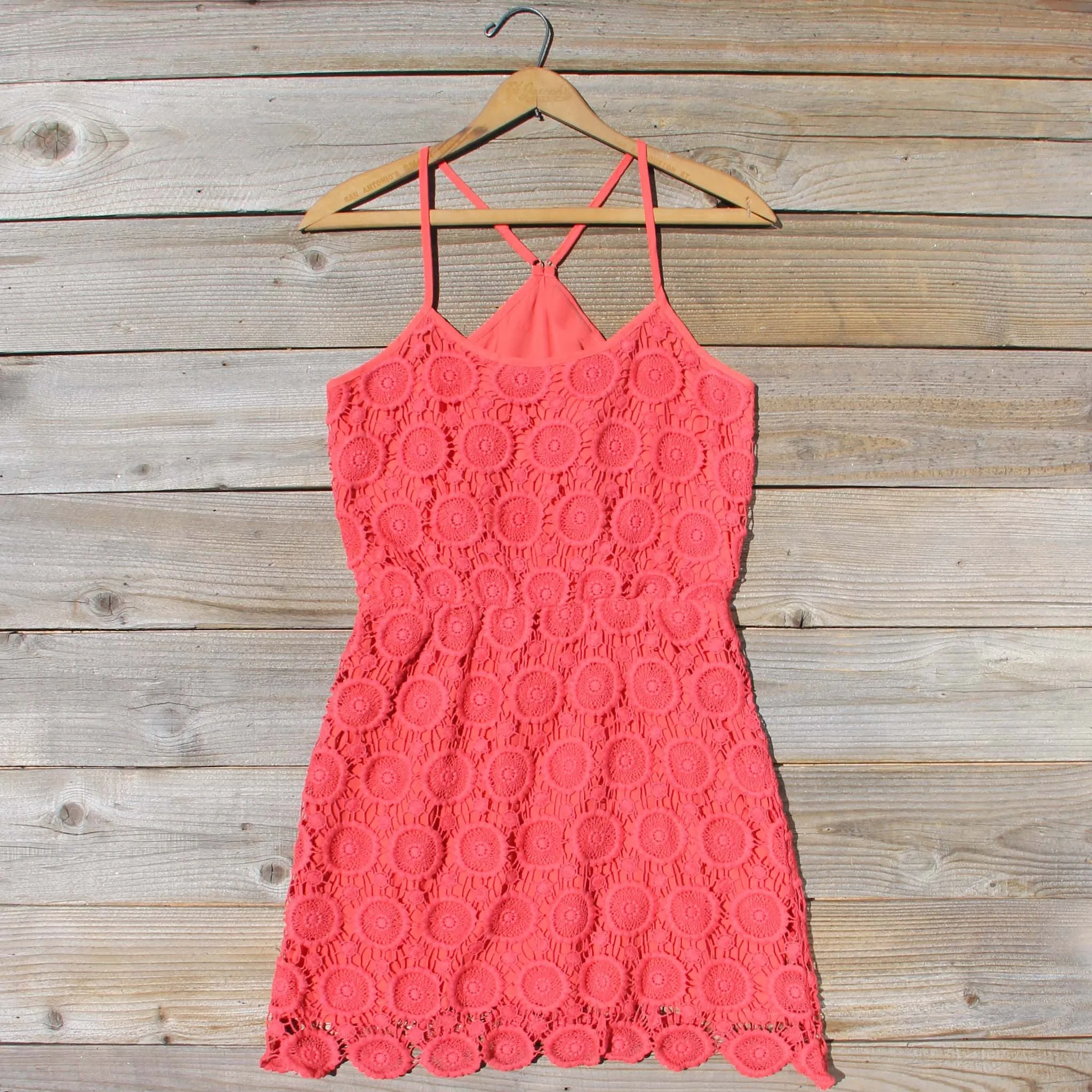 Coral Sunset Dress