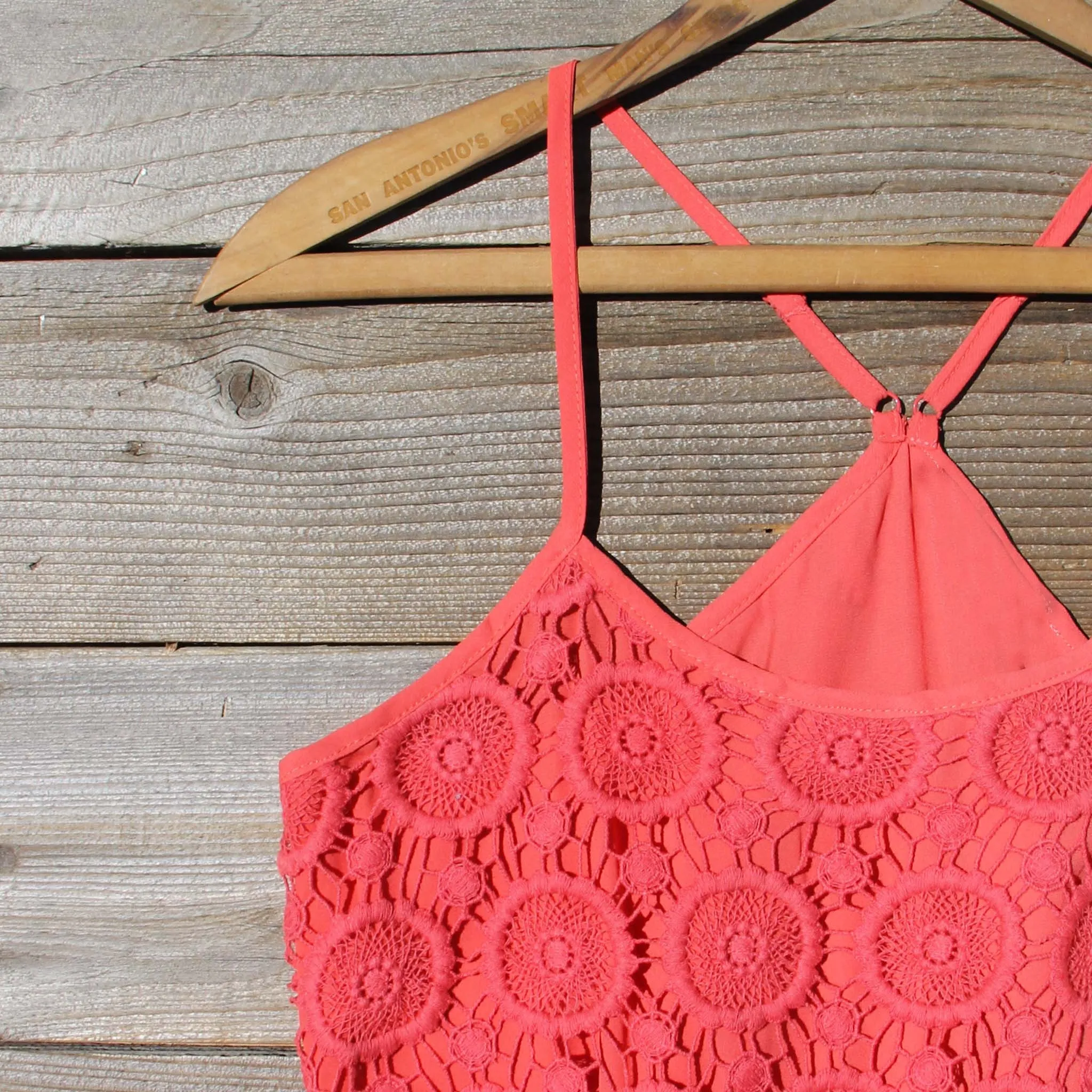 Coral Sunset Dress