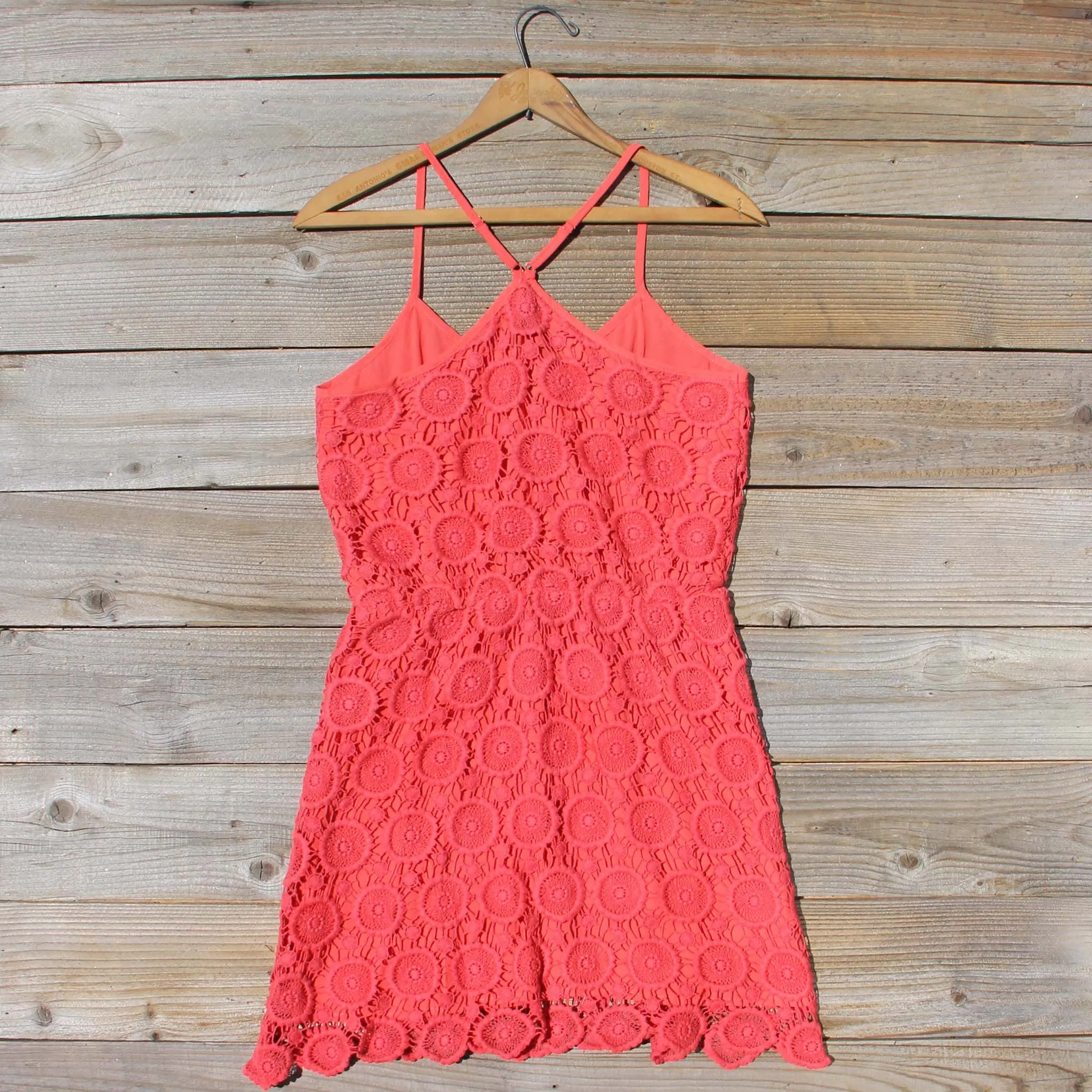 Coral Sunset Dress