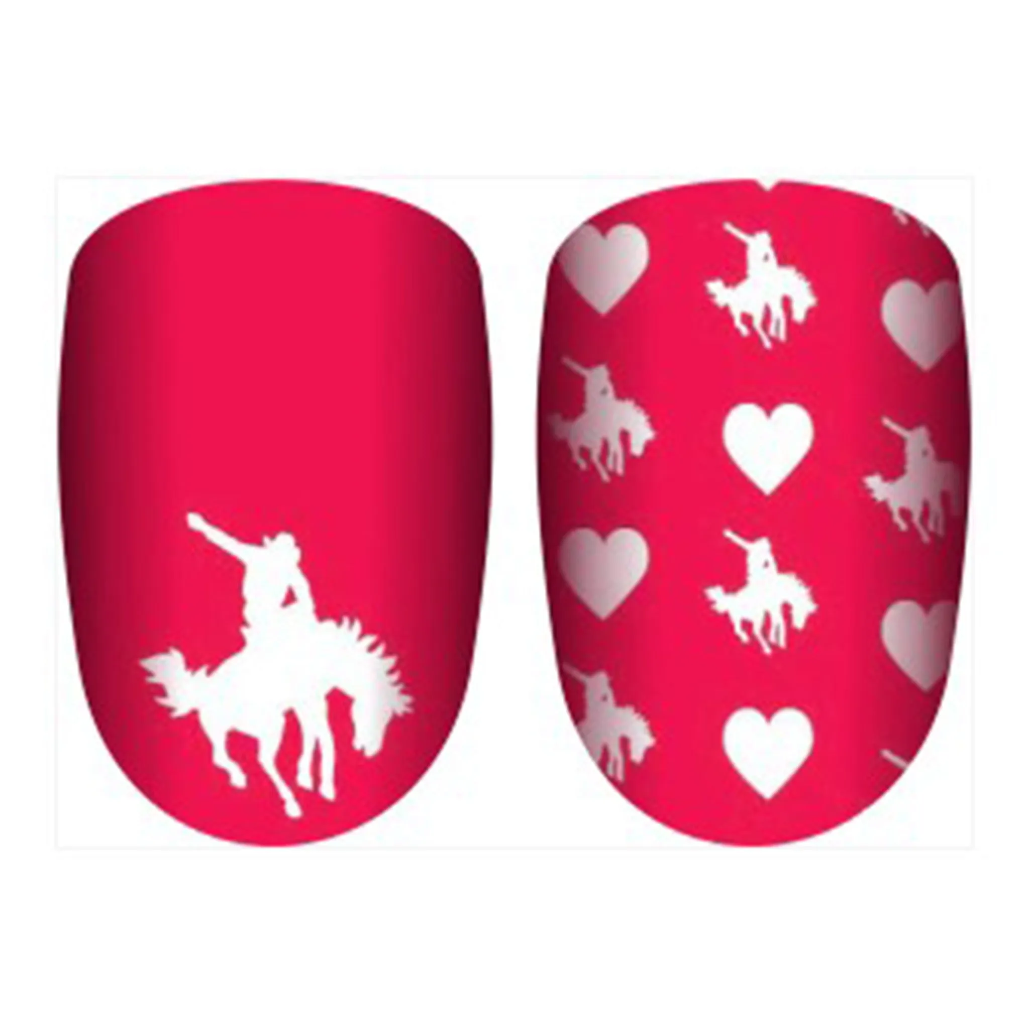 Cowboy Sweetheart Nail Strips