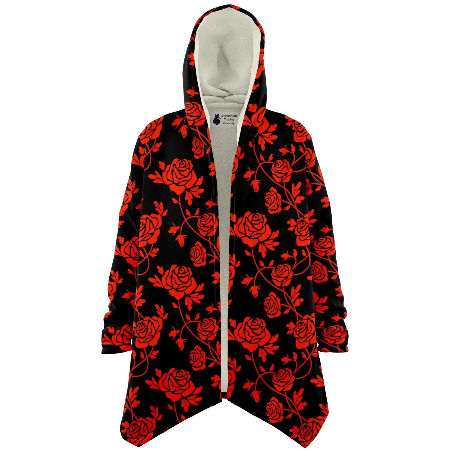 Crimson Rose Microfleece Cloak