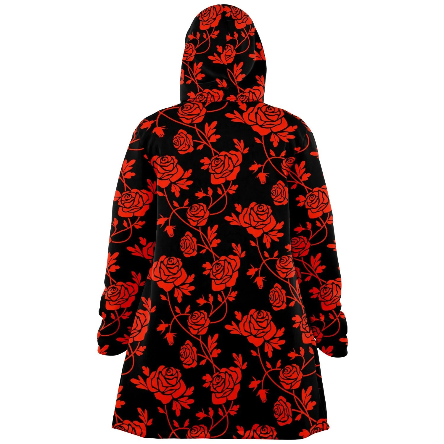 Crimson Rose Microfleece Cloak