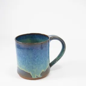 Cylinder Mug in Tide Glaze