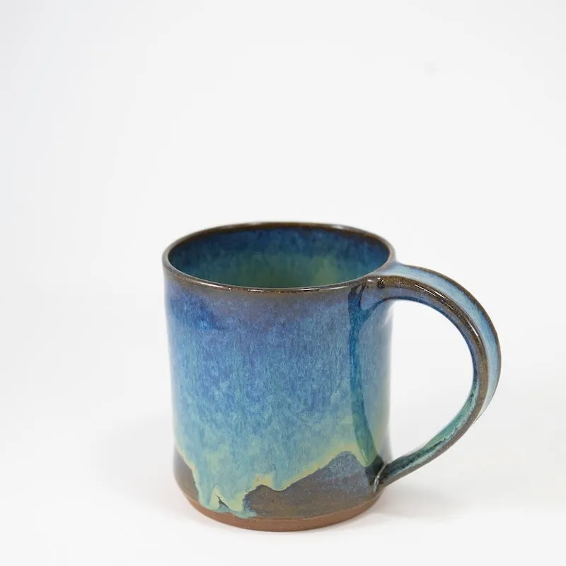 Cylinder Mug in Tide Glaze