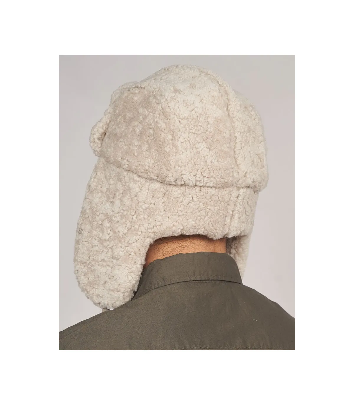 Darragh Shearling Sheepskin Aviator Hat for Men: FurHatWorld.com