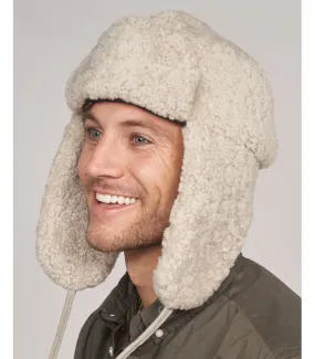 Darragh Shearling Sheepskin Aviator Hat for Men: FurHatWorld.com