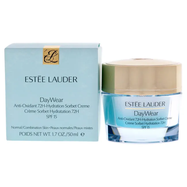 DayWear Anti-Oxidant 72H-Hydration Sorbet Creme SPF 15 by Estee Lauder for Unisex - 1.7 oz Cream