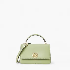 Delancey Small Leather Crossbody Satchel